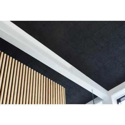 FibroTech Multifin træbetonplade, sort, 25 x 600 x 1200 mm