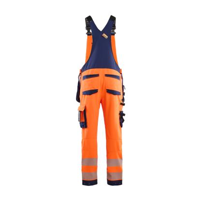 Blåkläder 2626 high vis overall 4-vejs stretch, hi-vis orange/marineblå