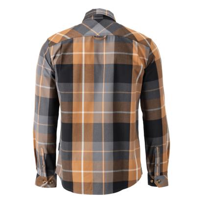 MASCOT CUSTOMIZED flannel skjorte, nøddebrun ternet