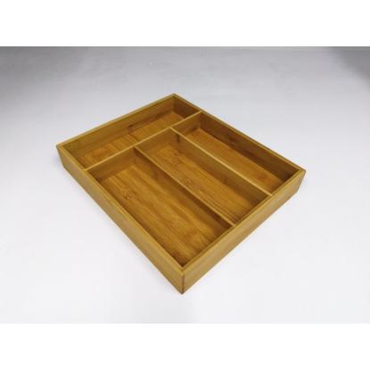 Nortiq inddeler i bambus, 31 x 26 x 5 cm