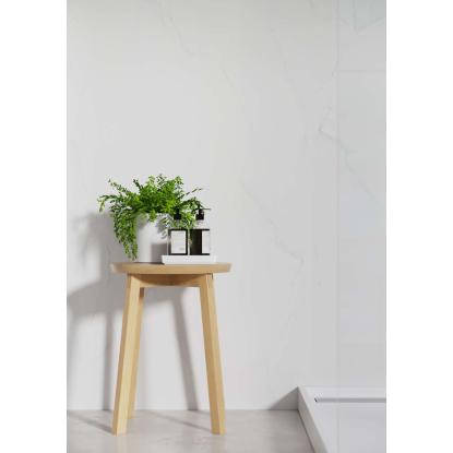 Fibo Stone vådrumspanel, 10 x 600 x 2400 mm, bianco marble silk