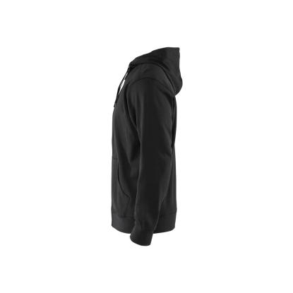 Blåkläder 3366 hættetrøje full-zip, sort
