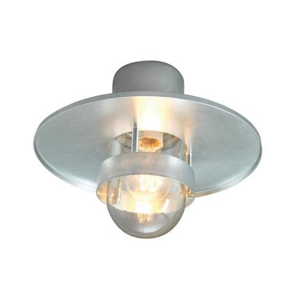 Norlys Bergen loftlampe, E27, IP55, galvaniseret