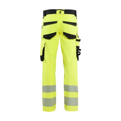 Blåkläder 1124 high vis buks 4-vejs stretch, hi-vis gul/sort