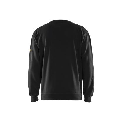 Blåkläder 3074 flammehæmmende sweatshirt inherent, sort