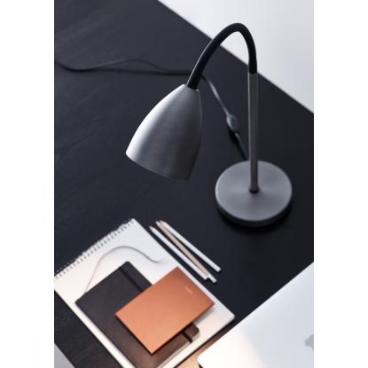 Belid Trotsig LED bordlampe, Ø15,4 cm, H53 cm, GU10, oxidgrå
