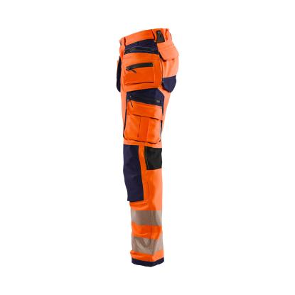 Blåkläder 1997 high vis buks 4-vejs stretch, hi-vis orange/marineblå