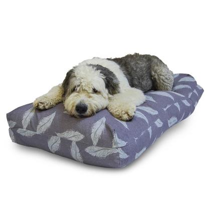 Danish Design Eco-well hundepude med memory foam, grå