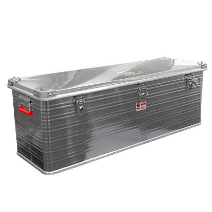 JUMBO alu-kasser, indv. mål 1150 x 350 x 380 mm, 163 liter, lasteevne 150 kg