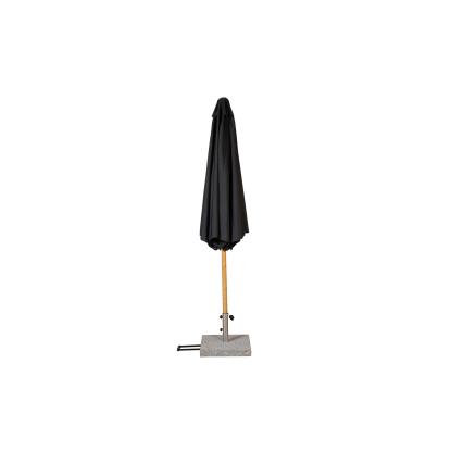 Venture Design IXOS parasol, bøg, sort, Ø300 cm