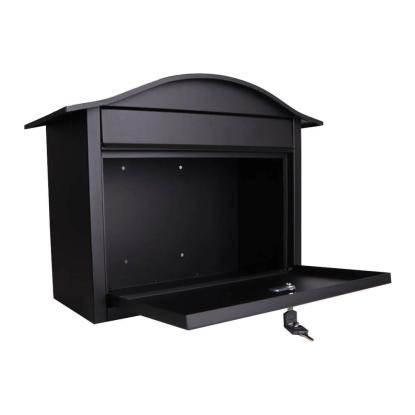 Glori ir Ko PD948 klassisk postkasse, sort