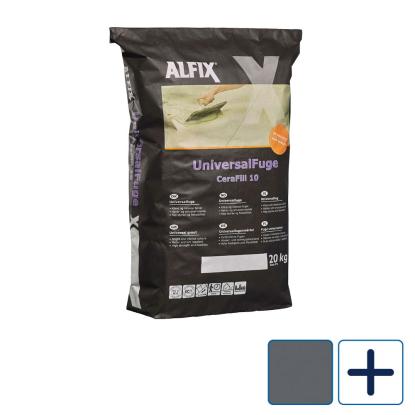 Alfix UniversalFuge CeraFill 10 universalfuge, antracitgrå