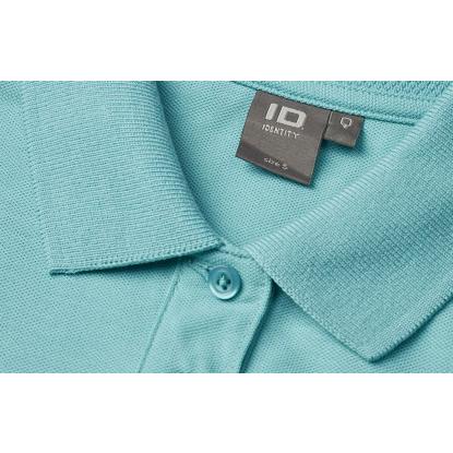 ID Ease 0557 poloshirt, lyocell, dame, støvet aqua