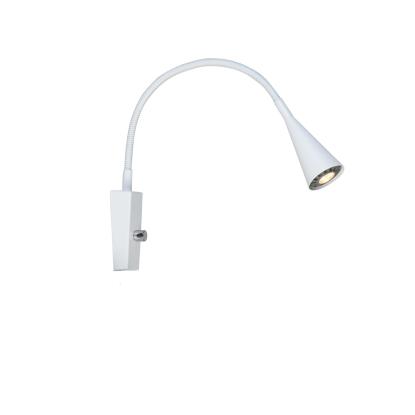 Belid Ledro LED væglampe, Ø5,5 cm, GU5, dæmpbar, mat hvid
