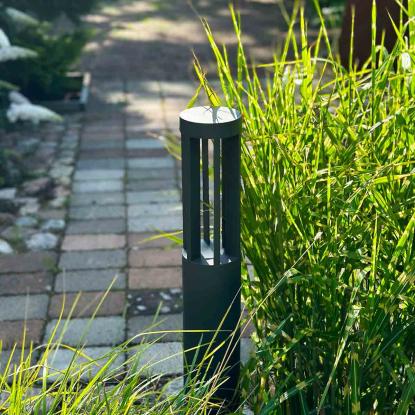 LightsOn Helix havelampe, IP65, Ø10 x 73 cm, antracit