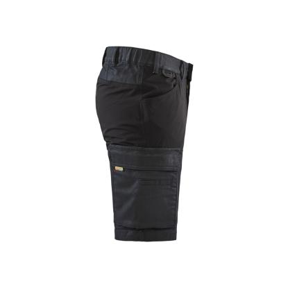 Blåkläder 1437 service shorts stretch, marineblå/sort