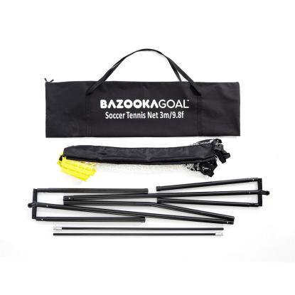 Bazooka fodtennis net, sort - 100/150 x 300 cm