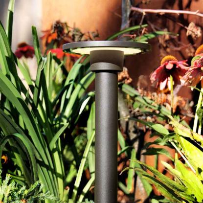 LightsOn Orbit havelampe, IP65, Ø14 x 35 cm, sort