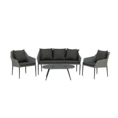 Venture Design Spoga sofasæt, sort/grå