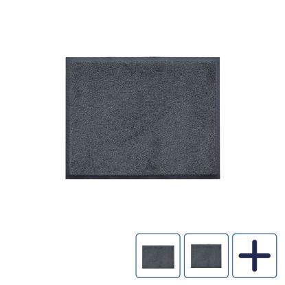 Clean Carpet Nitrilgrip 5900 smudsmåtte til høj trafik, vaskbar, mørkegrå