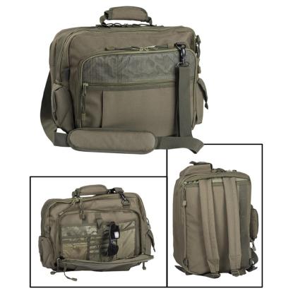 Mil-Tec Aviator computertaske/rygsæk, olivengrøn