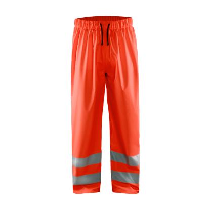 Blåkläder 1384 high vis regnbuks level 1, hi-vis rød