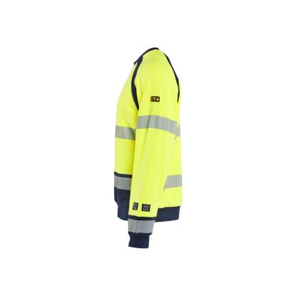 Blåkläder 3088 multinorm sweatshirt inherent, hi-vis gul/marineblå