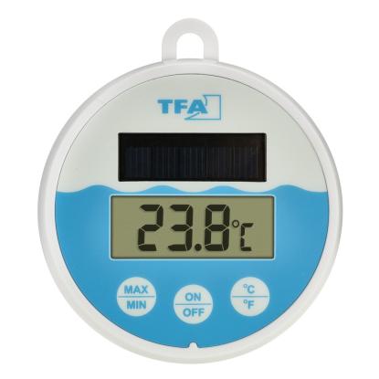 TFA digitalt solcelledrevet pooltermometer