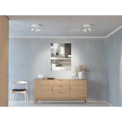 Belid Cato loftspot, 3 spots, GU4/MR11, mat hvid