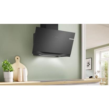 Bosch DWK91LT60 væghængt emhætte, sort, 90 cm