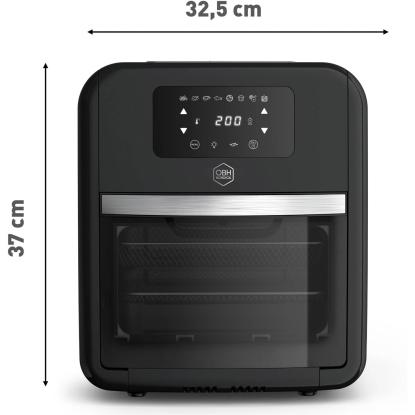OBH Nordica Easy Fry Oven & Grill 9-i-1 airfryer, sort - 11 liter