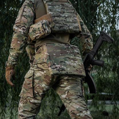 M-TAC siddepude med bælte, multicam