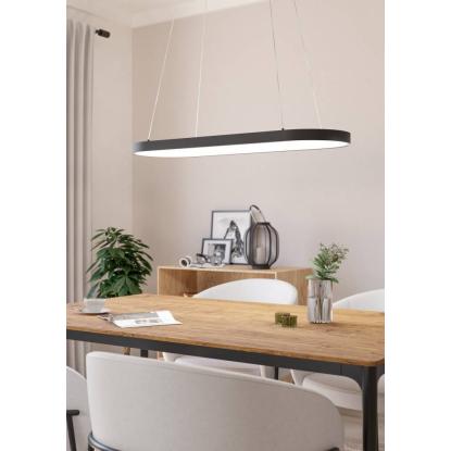 EGLO CODRIALES LED langbordspendel, L78 cm, dæmpbar, sort
