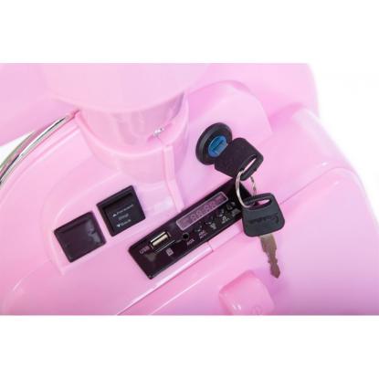 Vespa PX150, 2 x 12V, pink