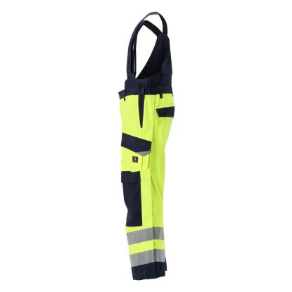 MASCOT MULTISAFE Renens vinterbukser, hi-vis gul/mørk marine