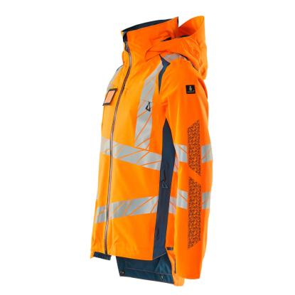 MASCOT ACCELERATE SAFE softshell jakke, hi-vis orange/mørk petroleum