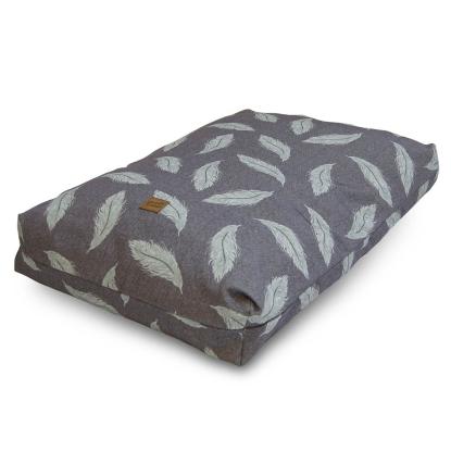 Danish Design Eco-well hundepude med memory foam, grå