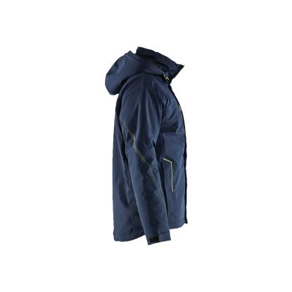 Blåkläder 4484 letforet vinterjakke 4-vejs stretch, mørk marineblå/hi-vis gul