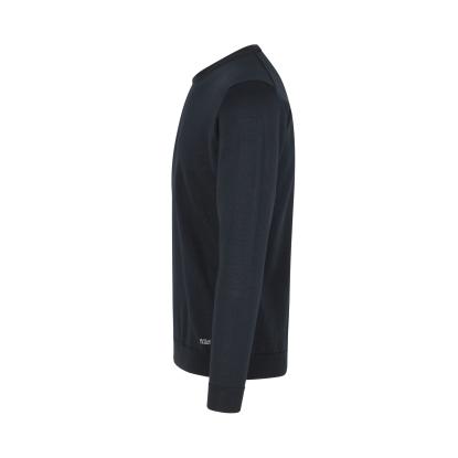 Seven Seas S650 The knit pullover med rund hals, navy