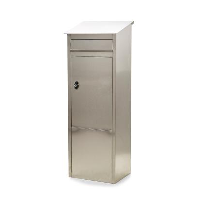 Habo 9440B stående postkasse, rustfrit stål