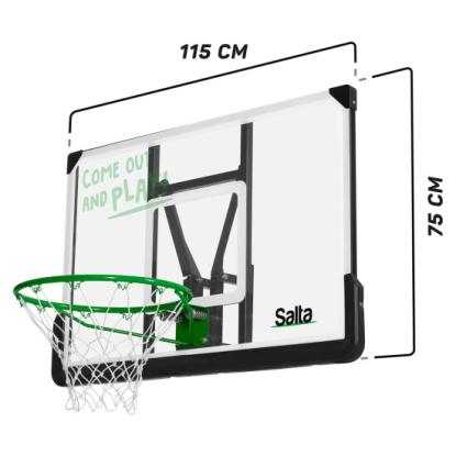 SALTA basketballkurv center, 110 x 71 x 60 cm