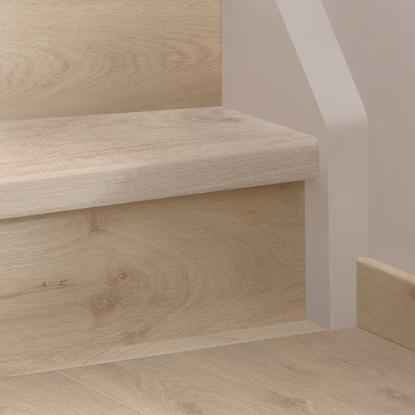 Pergo stødtrin, Light Grey Oak, 1200 mm - 2 stk.