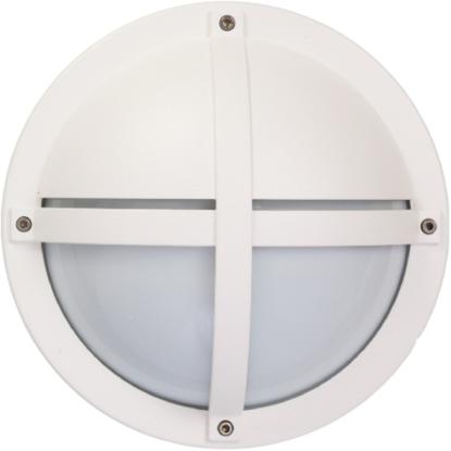 SG Armaturen Tanto 1100 LED væglampe, Ø27 cm, IP65, hvid