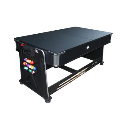 Stanlord Lucca spillebord med airhockey, pool og bordtennis, komplet sæt