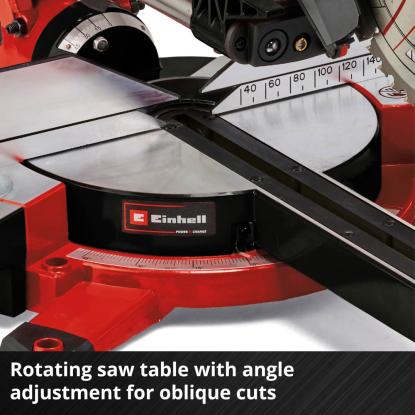 Einhell TE-SM 36/210 Li-Solo akku kap-/geringssav med udtræk, uden batteri og lader