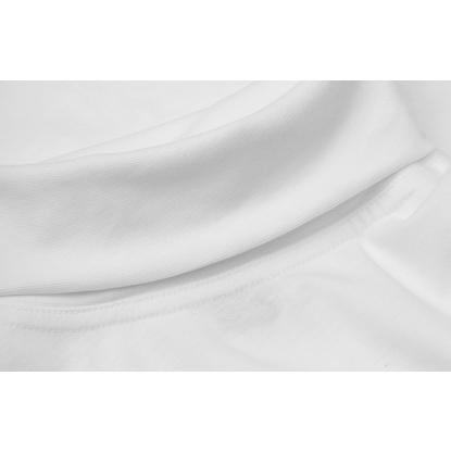 ID T-TIME® 0546 T-shirt med rullekrave, hvid