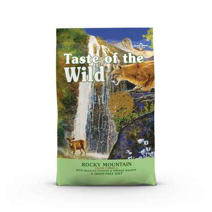 Taste of the wild Rocky mountain kattefoder med vildtkød og laks - 6,6 kg