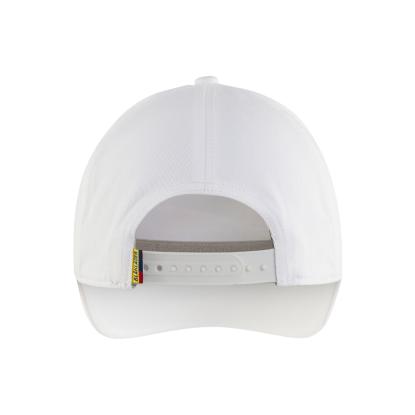 Blåkläder 2077 cap med stretch, hvid - One size