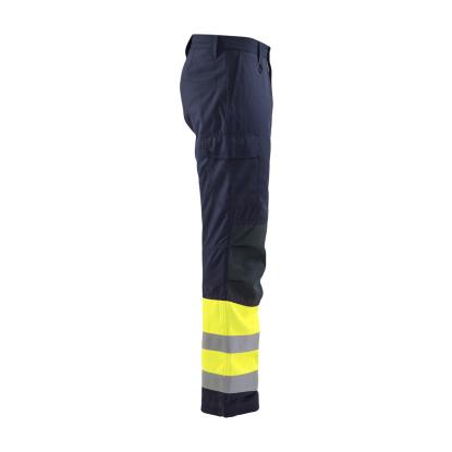 Blåkläder 1869 multinorm vinter buks, marineblå/hi-vis gul