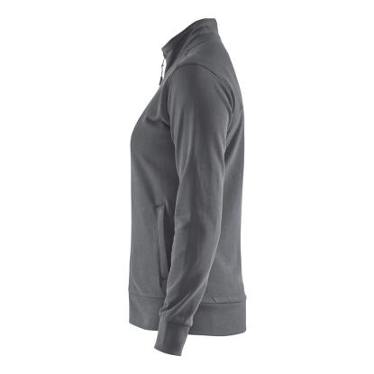 Blåkläder 3372 dame sweatshirt full zip, mørk grå